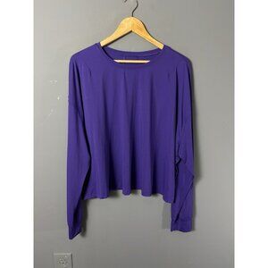 Lululemon Long Sleeve Muscle Shirt in Charged Indigo